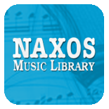 Naxos Music Library icon links to online music collection