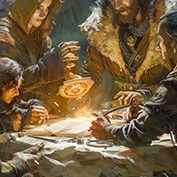 Gaming avatars using some magic on a book
