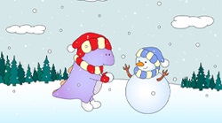 Winter-Fun-Dino-Snowman