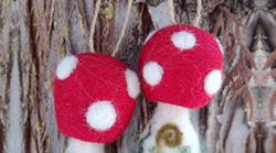 Needle-Felted-Amanita