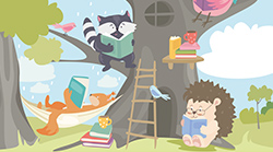 Toddler-Time-Woodland-Animals-Read-Books